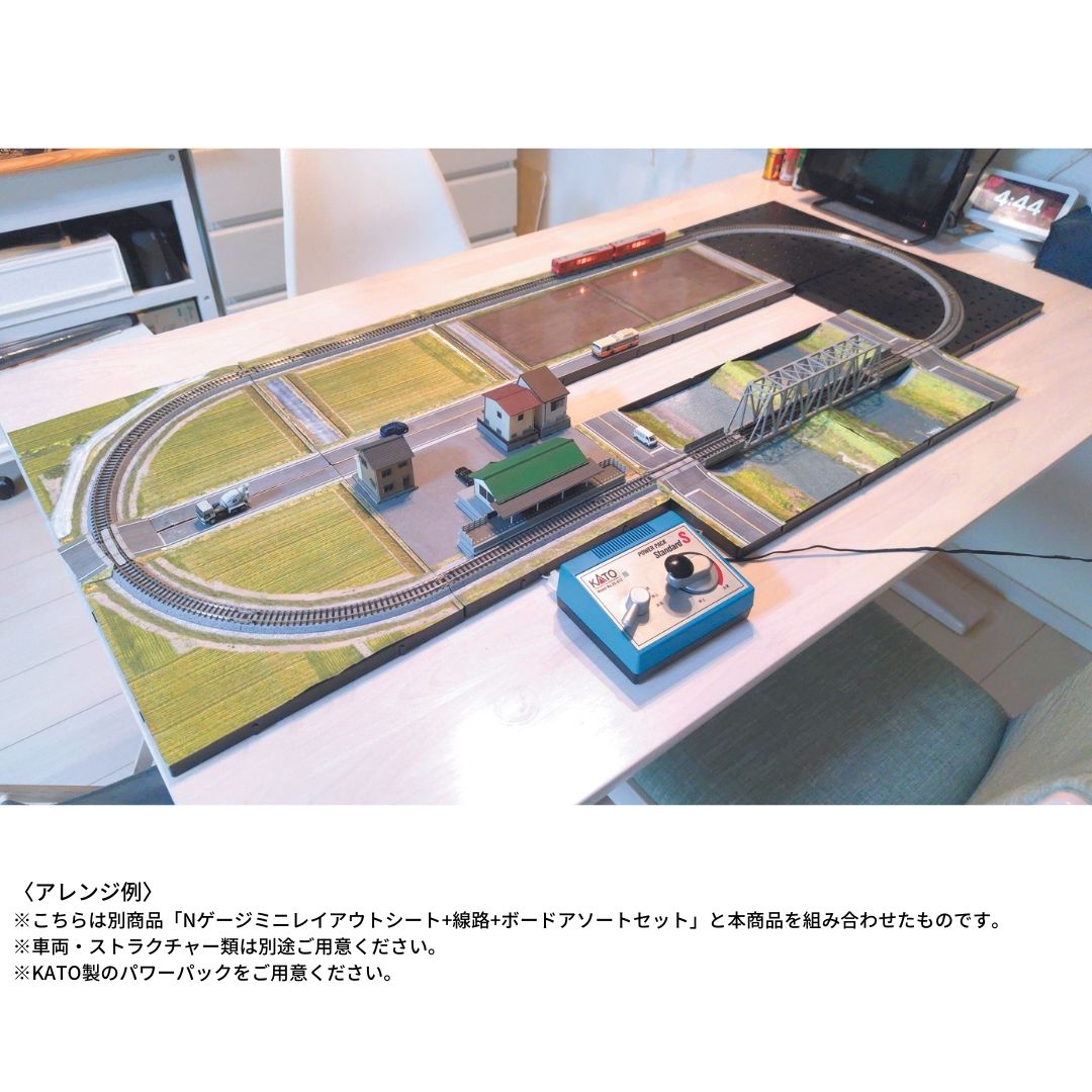 Nゲージミニレイアウトシート(拡張用)(2枚)